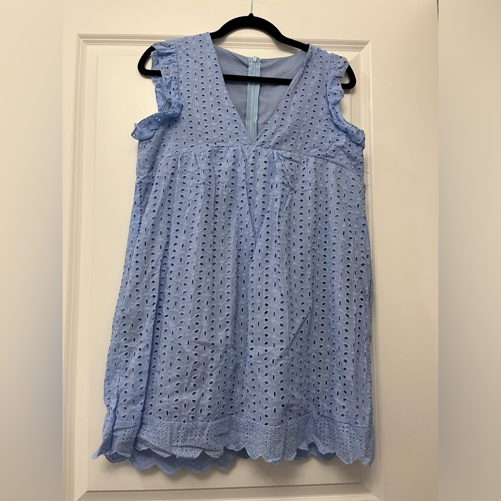 Babydoll Blue Dress